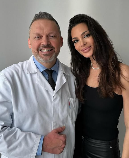 Veronika Vágnerová, Miss Slovensko, s MUDr. Petrom Žiakom