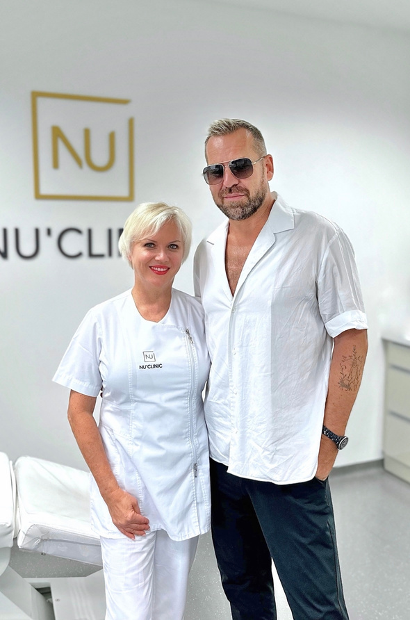 Módny návrhár Fero Mikloško na klinike NU'CLINIC